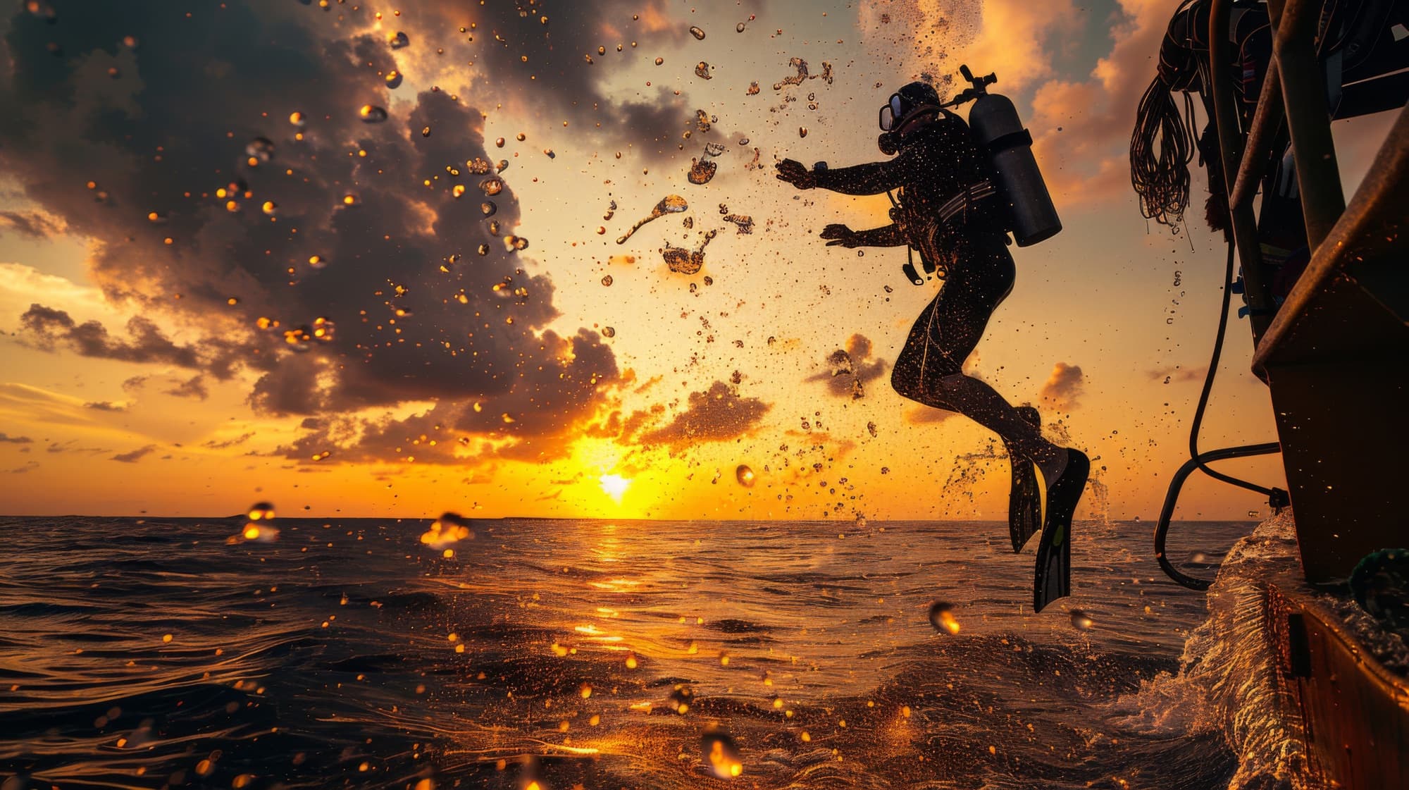 Luxury diving experience