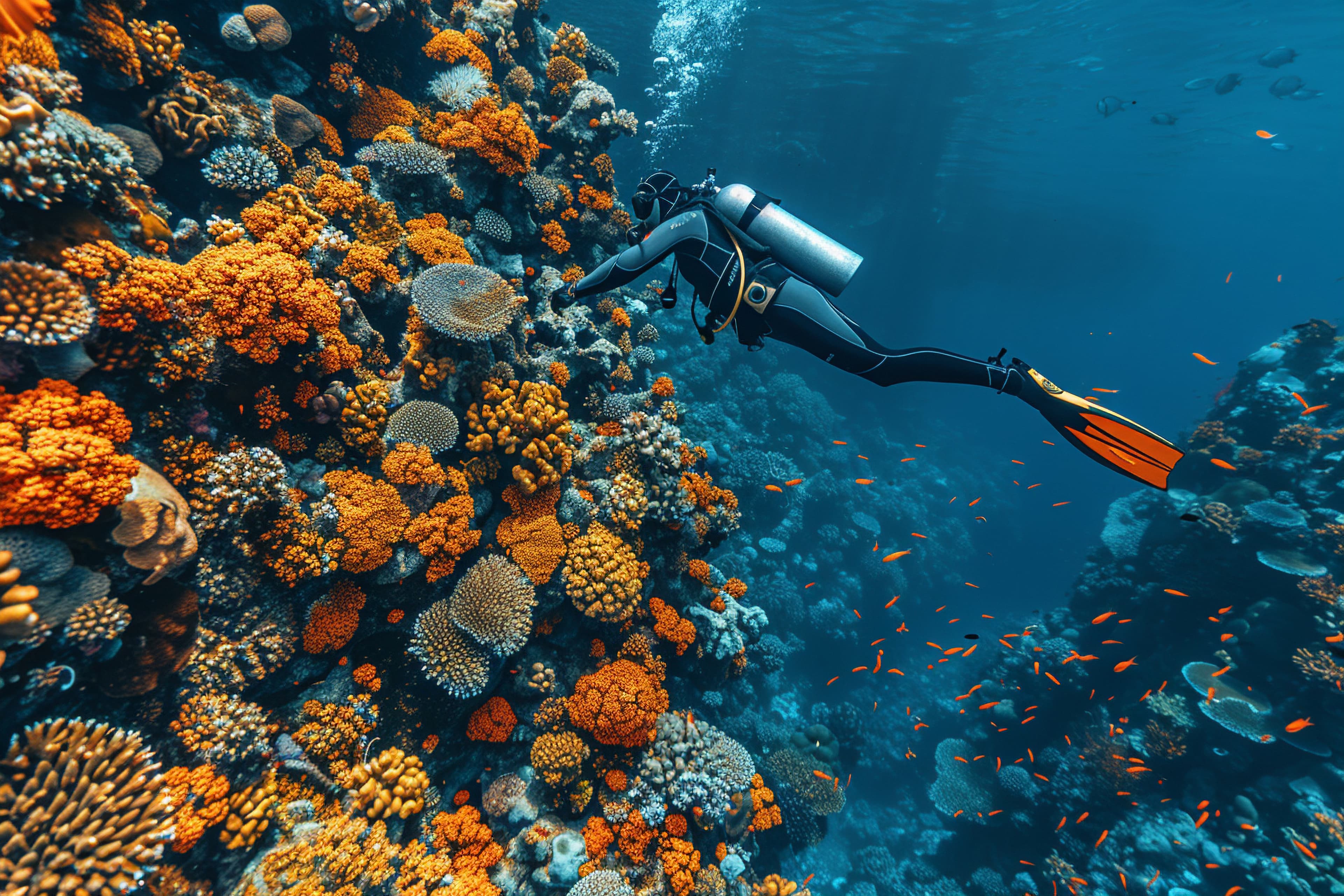 Calm ocean surface