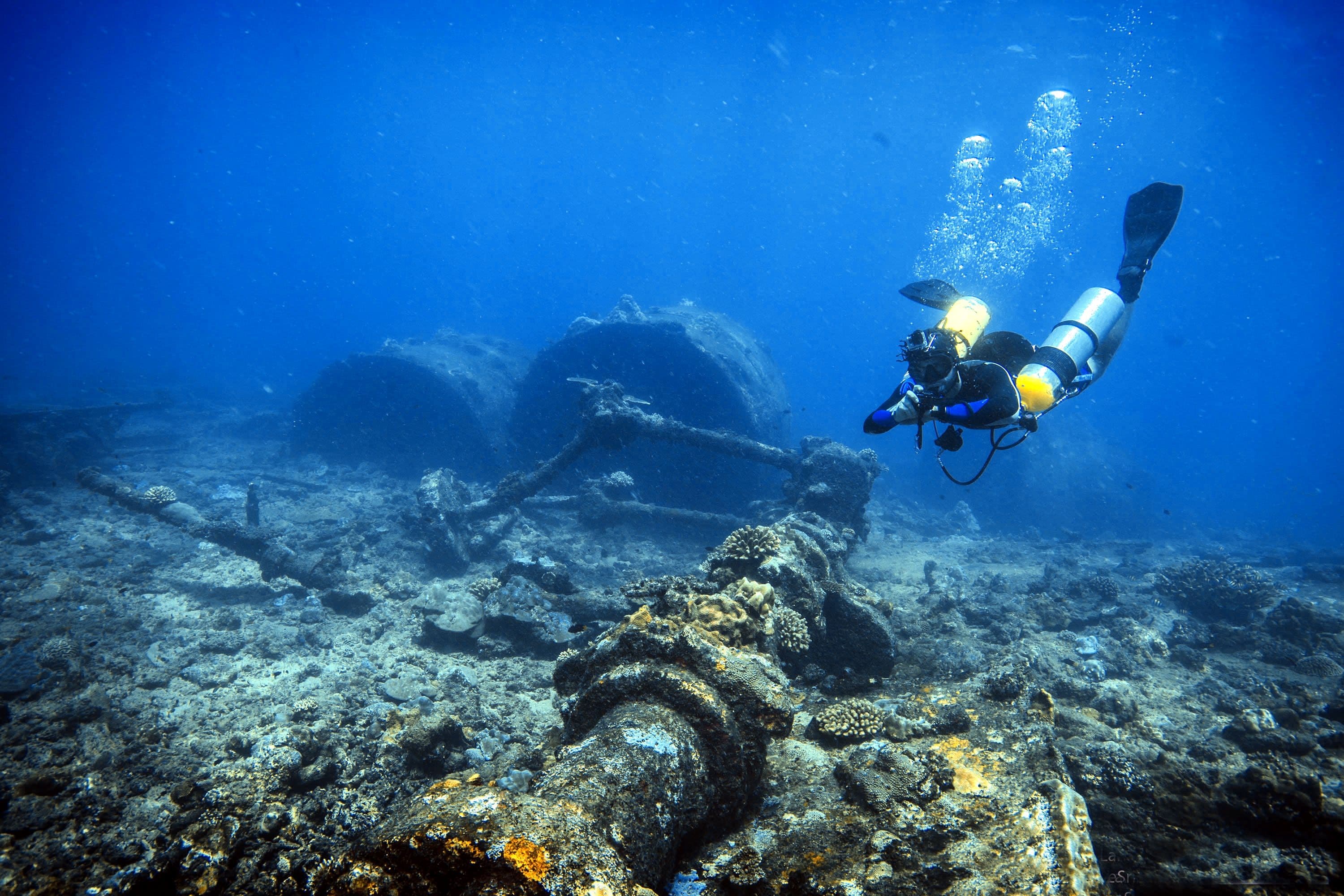 Brennus Shoal Wrecks - Batticaloa by Dharshana Jayawardena