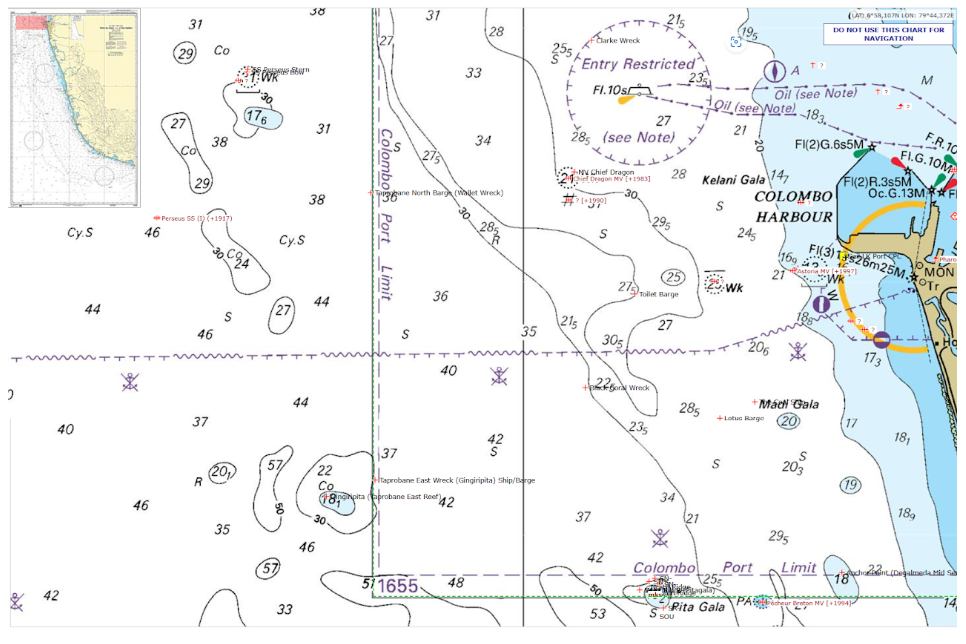 Colombo Rec Adventure route map