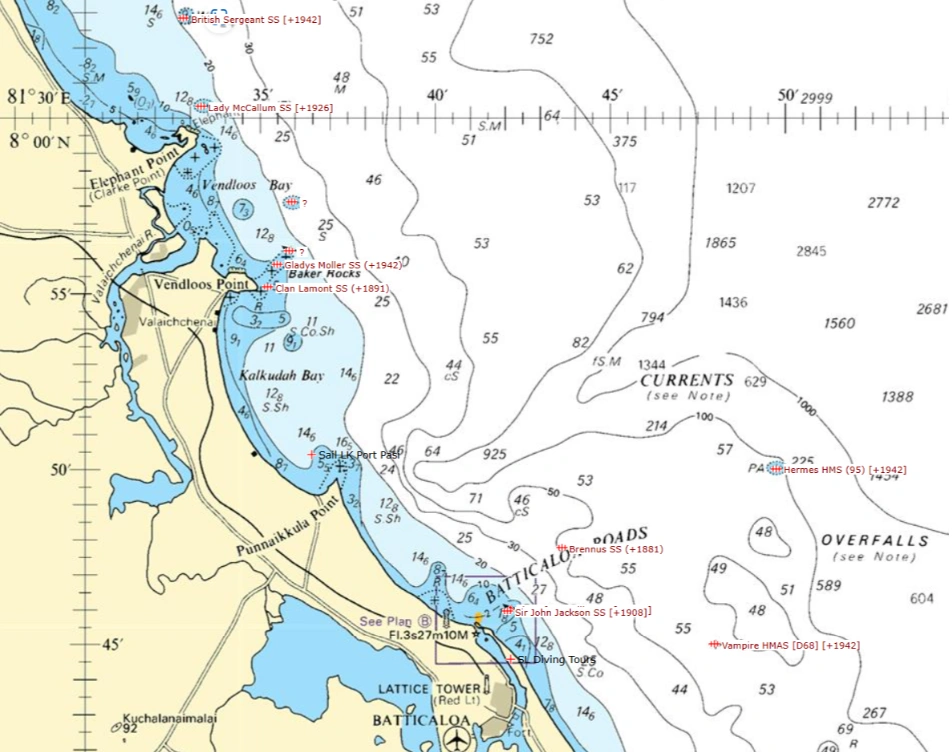 Eastcoast Adventure route map